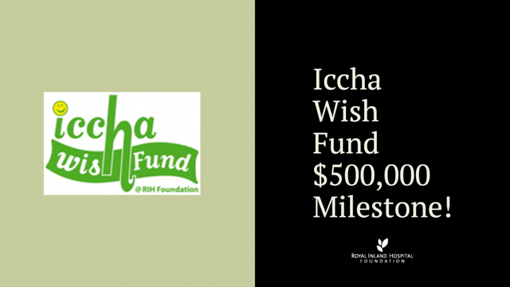 Iccha Wish Fund $500,000 Milestone