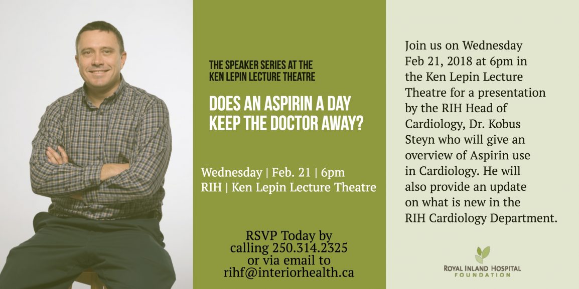 An Aspirin a Day? RIH Foundation