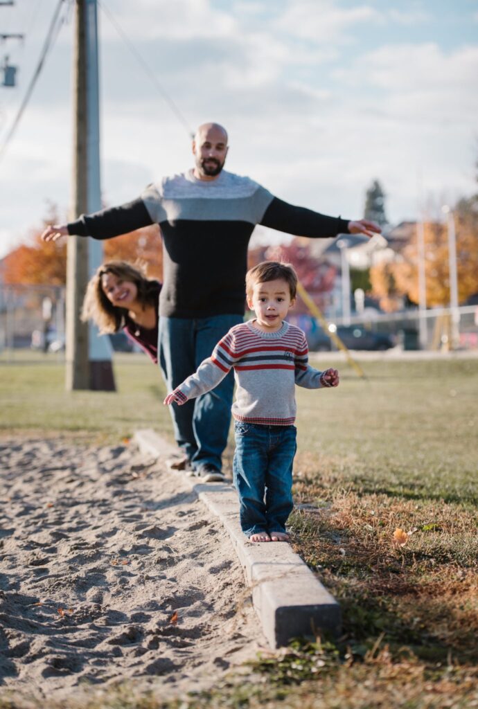 Velestuk Family at Park