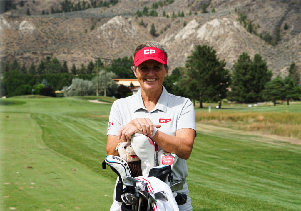 Lori Kane Golfing