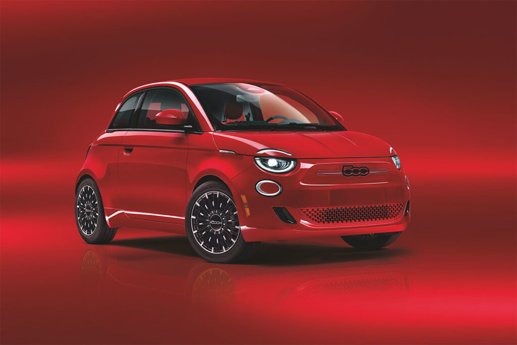 Charged for Change Fiat 500E Auto Lotto RIH Foundation