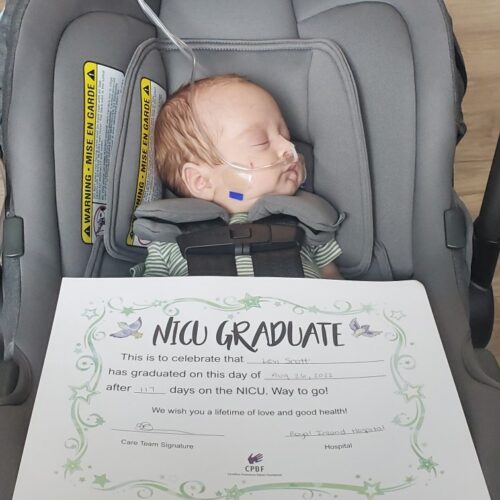 Levi Graduating from NICU