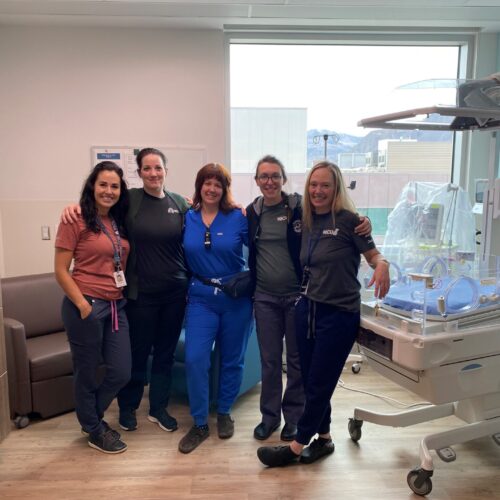 Levi's Nicu Care Team In Room